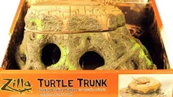 Zilla Freestanding Floating Basking Platform - Turtle Trunk - 11.75" x 9.5" x 5.25"