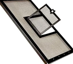 Zilla Fresh Air Screen Cover with Hinged Door - 30" x 12"