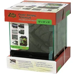 Zilla Front Opening Terrarium - 12" x 12" x 15"