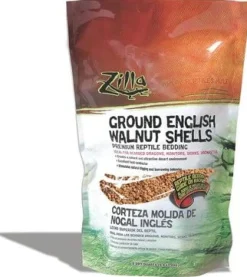 Zilla Ground English Walnut Shells Premium Reptile Bedding - 5 qt