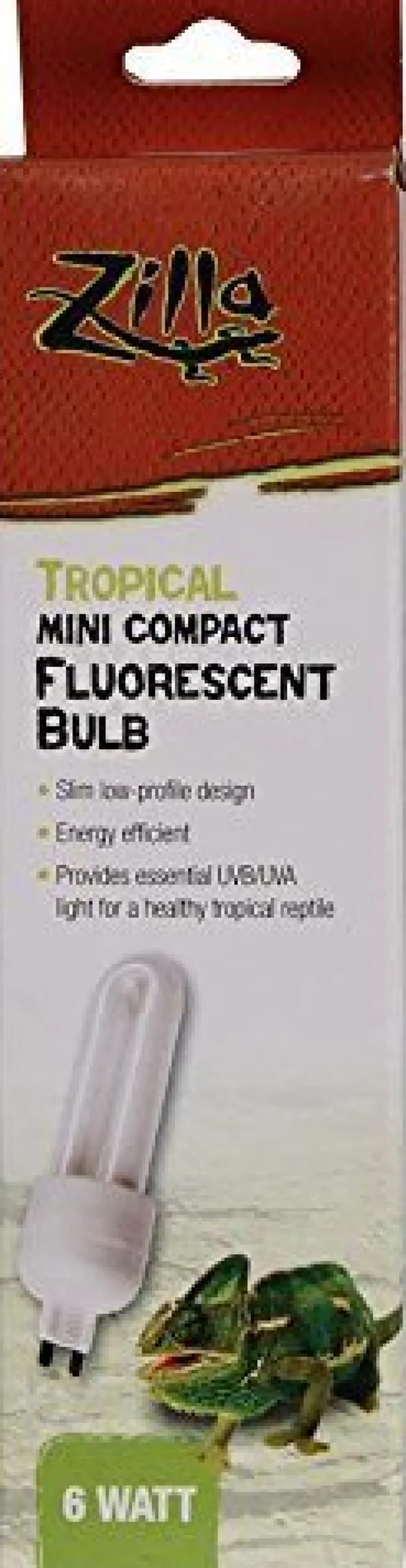Zilla Mini Compact Fluorescent Bulb - Desert - 6 W
