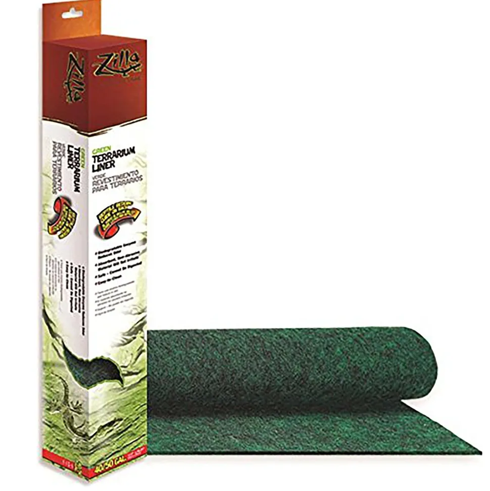 Zilla Terrarium Liner - Green - 40/50 gal