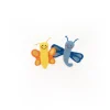 Zippy Paws Butterfly and Dragonfly Squeak and Crinkle Plush Catnip Cat Toy - 2 Pack