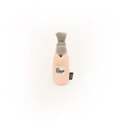 Zippy Paws Catnip Rose Bottle Plush Catnip Cat Toy - Small