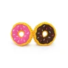 Zippy Paws Donutz Glazed Plush Catnip Cat Toy - 2 Pack