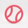 Zippy Paws ZippyTuff Squeaky Ring Fetch Dog Toy - Pink - Medium