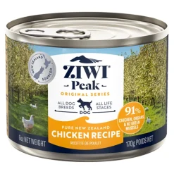 Ziwi Peak All-Life-Stages and Breeds Chicken Recipe Canned Dog Food - 6 Oz - Case of 13