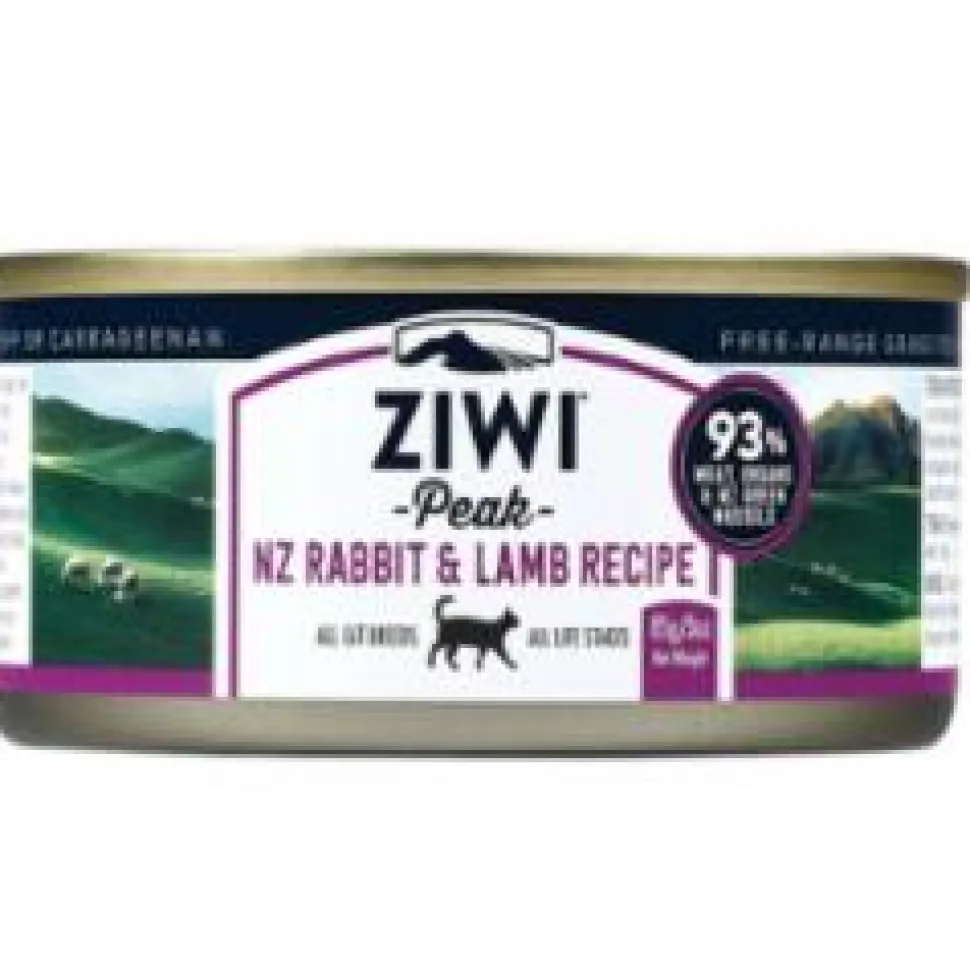 Ziwi Peak Rabbit and Lamb Pate Canned Cat Food - 3 Oz - Case of 24