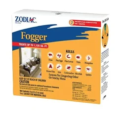 Zodiac Flea & Tick Dog Foggers - 3 Oz - 3 Pack