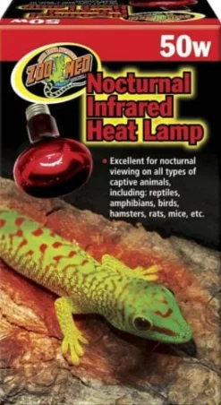 Zoo Med Laboratories 50 Watt Nocturnal Infrared Heat Lamp