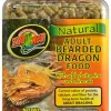 Zoo Med Laboratories Bearded Dragon Pellets Adult Freeze-Dried Reptile Food - 10 Oz