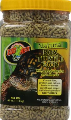 Zoo Med Laboratories Box Turtle and Tortoise Freeze-Dried Reptile Food - 40 Oz