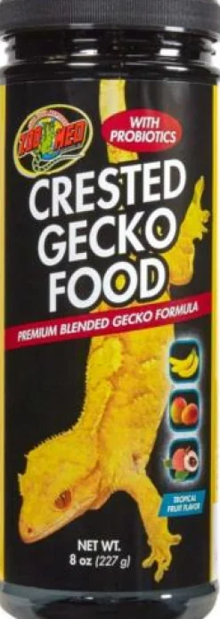 Zoo Med Laboratories Crested Gecko Premium Fruit Dry Food - 8 Oz