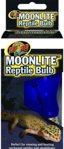 Zoo Med Laboratories Deep Blue Moonlite Reptile Bulb - 60 Watt