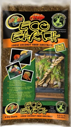 Zoo Med Laboratories Eco Earth™ Coconut Fiber Substrate - 8 Quarts