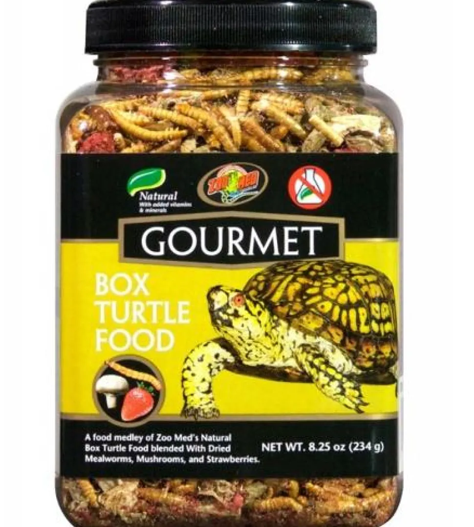 Zoo Med Laboratories Gourmet Box Turtle Dry Food - 8.25 Oz