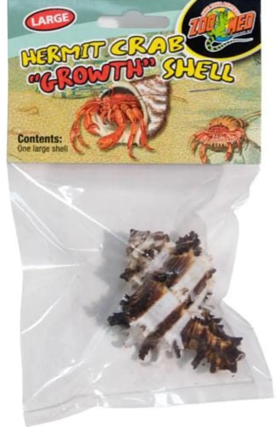 Zoo Med Laboratories Growth Hermit Crab Shells Large