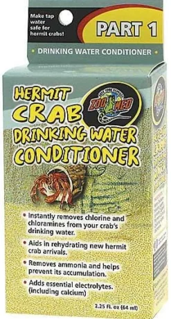 Zoo Med Laboratories Hermit Crab Drinking Water Conditioner - 2 Oz