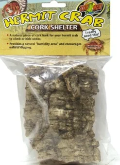 Zoo Med Laboratories Hermit Crab Cork Shelter
