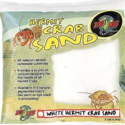 Zoo Med Laboratories Hermit Crab Sand - White - 2 Lbs