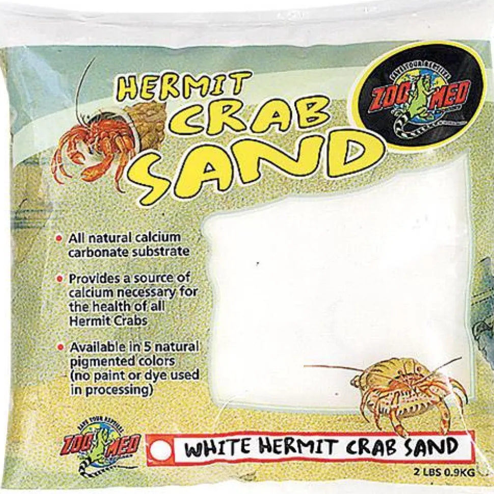 Zoo Med Laboratories Hermit Crab Sand - White - 2 Lbs