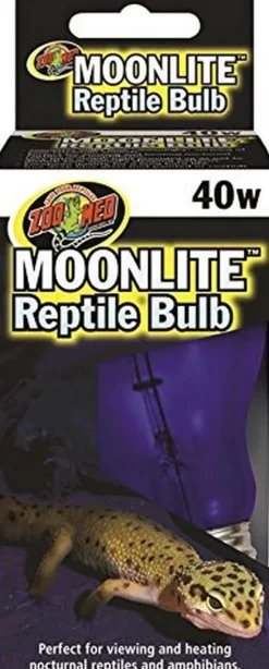 Zoo Med Laboratories Moonlite® 40 Watt Reptiles Bulb