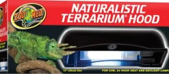 Zoo Med Laboratories Natural Terrarium Hood Cover for UVB Heat and Daylight Lamps- 18" Inches