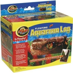Zoo Med Laboratories Naturalistic Small Floating Log Aquarium Décor - 5.25" Inches