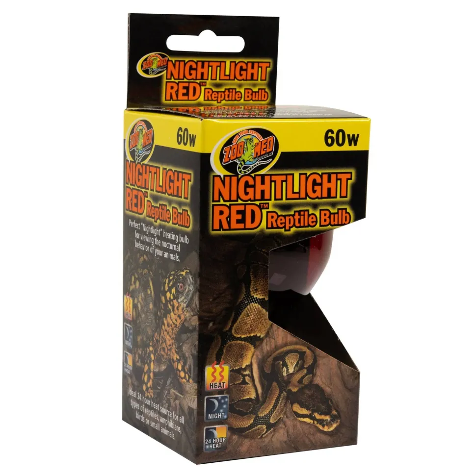 Zoo Med Laboratories Nightlight Red™ 60 Watt Reptile Bulb
