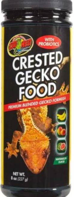 Zoo Med Laboratories Premium Belnded Watermelon Flavor Crested Gecko Dry Food - 8 Oz