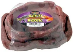 Zoo Med Laboratories Repti Rock Reptile Food and Water Dish - Medium