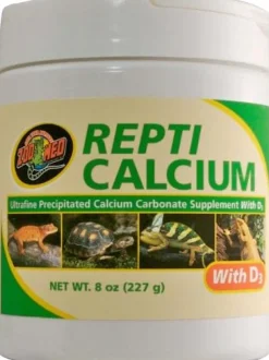 Zoo Med Laboratories Repti Calcium with Vitamin D3 Ultrafine Reptile Supplement - 8 Oz