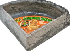 Zoo Med Laboratories Repti Rock Corner Reptile Water Bowl - Extra Large