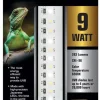 Zoo Med Laboratories ReptiSun Professional Series 6500K UVB and LED Bulb - 9 Watt