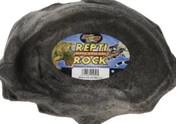 Zoo Med Laboratories Repti Rock Reptile Water Dish X-Large - 2.5 X 8 X 11.5 Inch