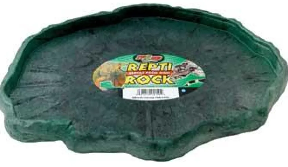 Zoo Med Laboratories Repti Rock Reptile Food Dish - Extra Large