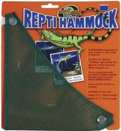 Zoo Med Laboratories Repti Hammock™ Soft Nylon Mesh for Reptiles - 17.5 Inch Large