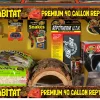 Zoo Med Laboratories ReptiHabitat Snake Terrarium Tank Starter Kit - 40 Gallons - L:36" X W:18" X H:18" Inches