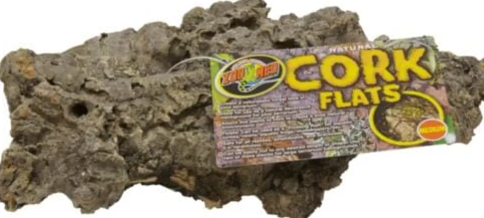 Zoo Med Laboratories Terrarium Natural Cork Flats for Turtle - 0.8 Lbs Medium