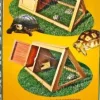 Zoo Med Laboratories Tortoise and Box Turtle Outdoor Shelter Play Pen - L:39.5" X W:19" Inches