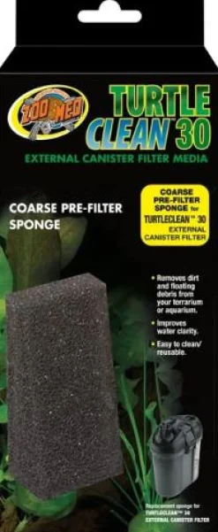 Zoo Med Laboratories Turtle Clean 511 Canister Filter Media Wedge Shaped Coarse Sponge