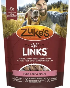 Zuke's Grain Free Pork & Apple Dog Jerky Treats - 6 oz Bag