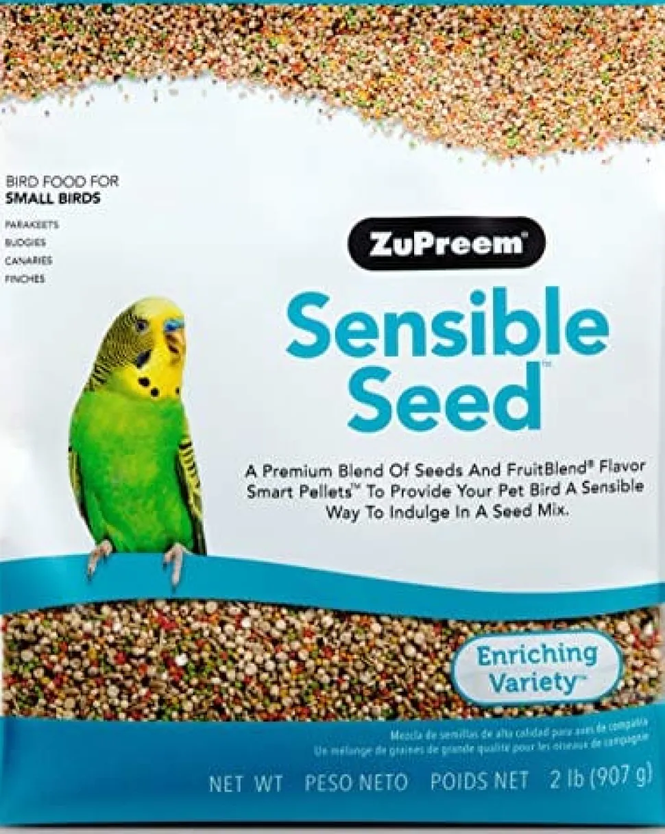 Zupreem Sensible Seed Small Bird Food Canary & Finch Bird Food - 2 Lbs