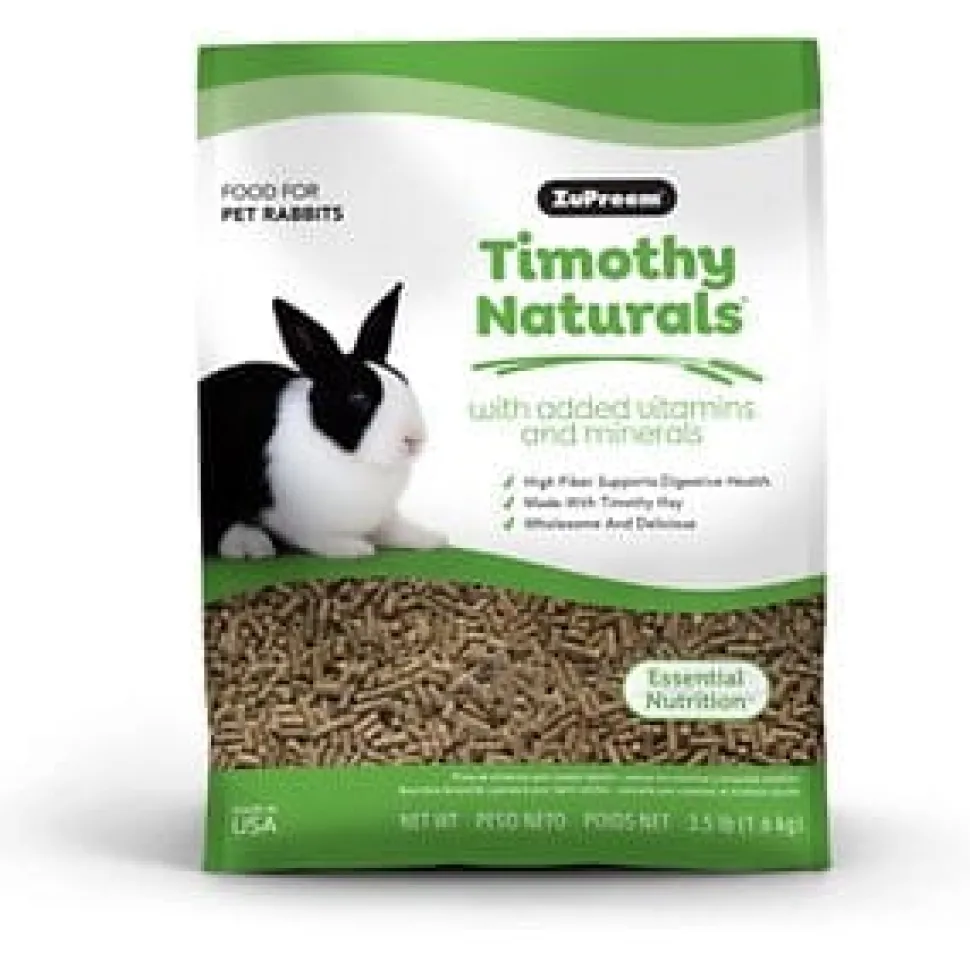 Zupreem Timothy Naturals Rabbit Food - 3.5 Lbs